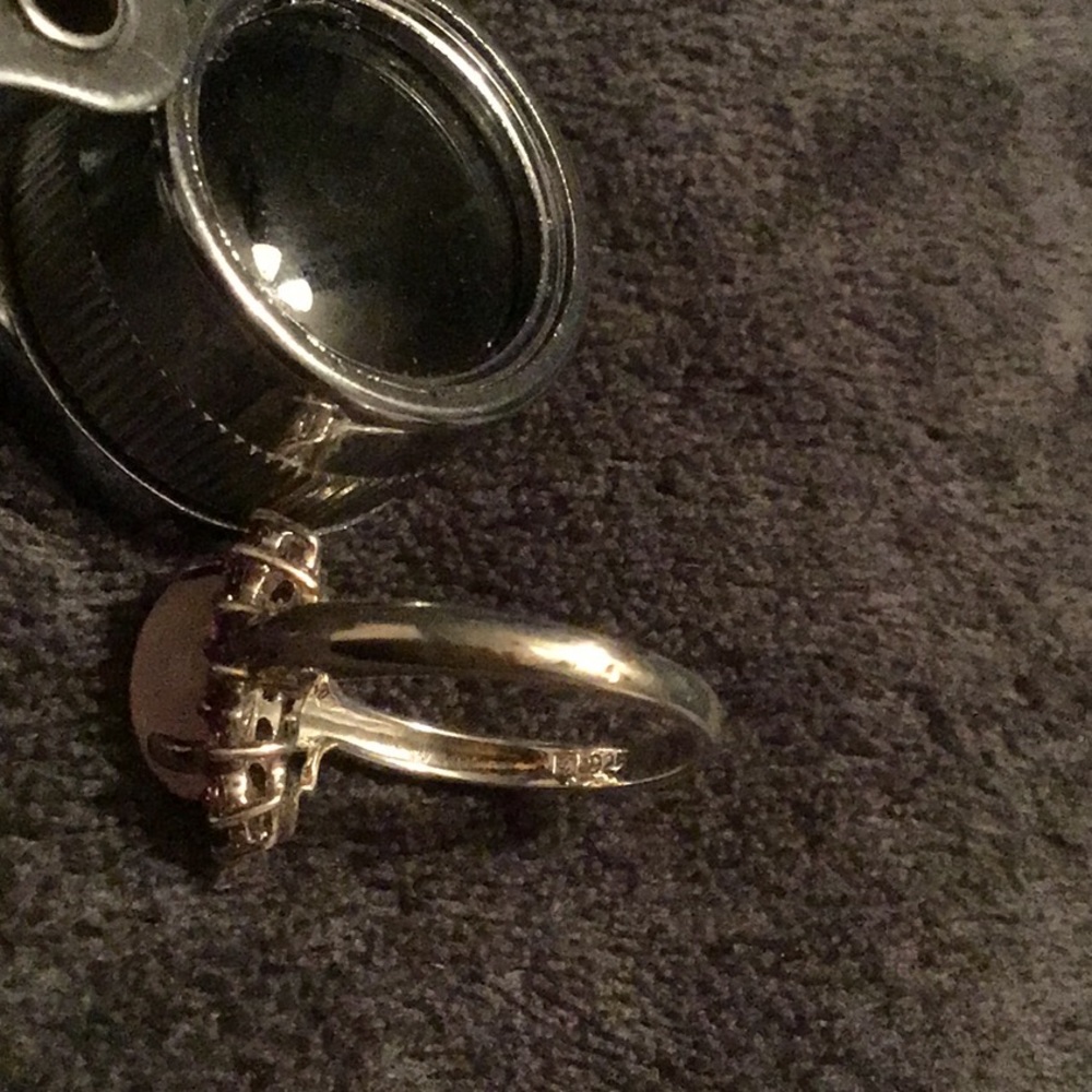 STERLING SILVER STAMPED RING - Picture 5 of 5